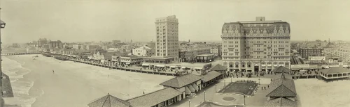 Atlantic City Skyline from Garden Pier 1917